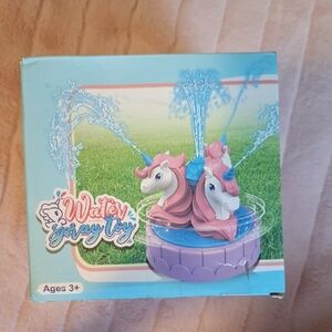 Unicorn Water Spray Toy - Pink and Blue